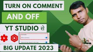 How to enable comments on youtube 2023! Comment are turned off problem! comment on off kaise kare