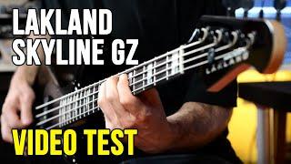 Lakland Skyline GZ Black EB (Geezer Butler) Video Test