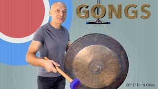 Gongs - Four Types Compared: Symphonic, Chau, Wind, Javanese