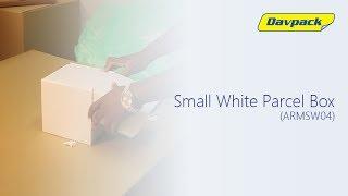 Small White Parcel Box - Davpack
