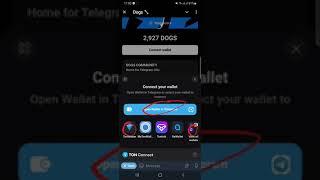 Dogs Airdrop Connect Wallet Full Process To Withdraw Dogs Token | Telegram Dogs Airdrop New Update