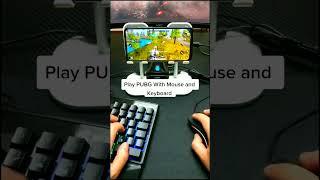 How to Play PUBG Mobile or BGMI with Mouse and keyboard setup #shorts #youtubeshorts