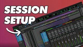 How To Set Up Your DAW Session for Mixing