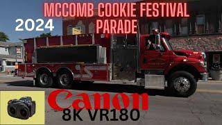 McComb Cookie Festival Parade Ohio 2024 Canon 8K60 VR180