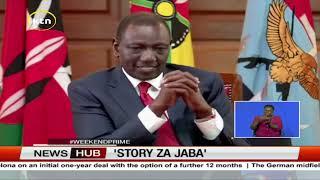 President Ruto's "Story za jaba'