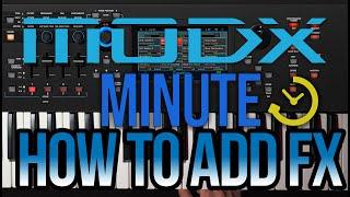 MODX/MONTAGE Minute: How To Add Effects