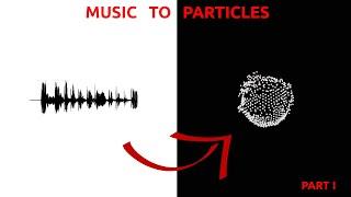 Create Real time Particle Simulations From Music - introduction [part 1/4]