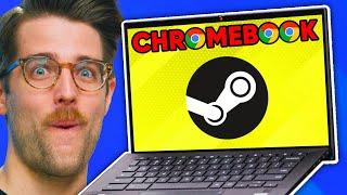 Chromebooks aren't useless anymore! - Steam on Chrome OS Alpha