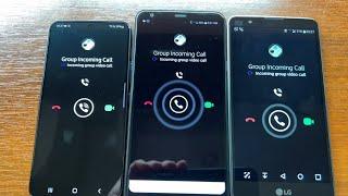 Samsung S22, LG Stylo 2V & Stylo 5 Viber App Group Incoming Call. Android 12, 10, 7