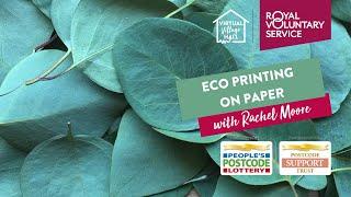 Eco Printing onto Paper with Rachel Moore 