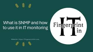 What is SNMP and How to Use it in IT Monitoring (With Examples)