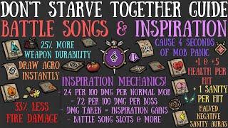 Don't Starve Together Guide: Battle Songs & Inspiration Mechanics - Wigfrid Exclusives But... Not?