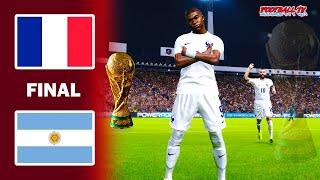 France vs Argentina | FIFA World Cup 2022 Final | Match eFootball PES 2021