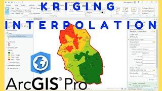 Kriging Interpolation using ArcGIS Pro