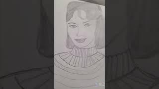 sadhana actress sketch