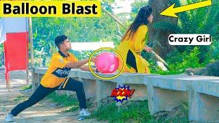 Crazy Balloon Blast PRANK in 2025! Best Prank Video So Funny REACTION on Public..