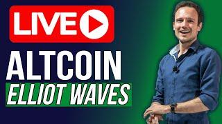 LIVE Altcoin Elliott Wave Analysis | SOL NEAR ETH DOT LINK MATIC NOT