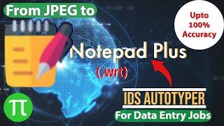 How to Download Autotyper for Notepad Plus [.wrt] || Image to Notepad Plus Copy Paste autotyper