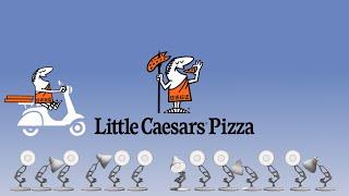 Thirteen Luxo Lamps Spoof Little Caesars Logo | Classic