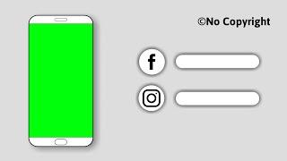 (No Copyright) Facebook & Instagram intro | Social Media | Green screen | Chroma key - Nice Techno