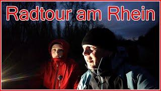 Radtour am Rhein