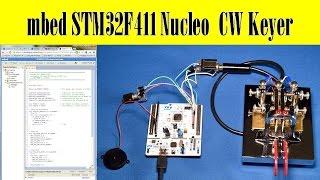 mbed STM32F411 Nucleo CW Keyer