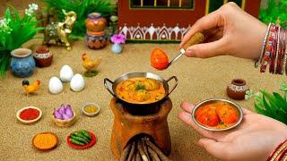 India Anda Kadhai Egg CurryIndia Village Cooking Egg Masala CurryIndian Egg Style