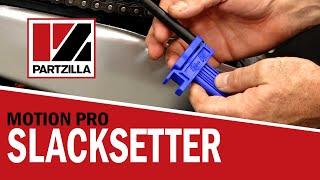 How to Use a Motorcycle Chain Slack Tool | Motion Pro Slacksetter Chain Tool | Partzilla.com