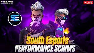 SOUTH ESPORTS PERFORMANCE SCRIMS | @FreeFireIndiaOfficial @FreeFireIndiaEsportsOfficial