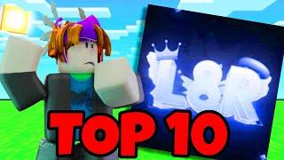 TOP 10 ROBLOX BEDWARS CLANS! (Roblox Bedwars)