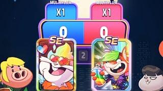 daily mode moves multiplier rainbow | match masters | daily mode | full fighting match