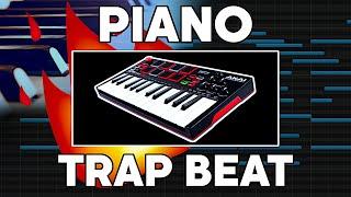 MAKING A MELODIC PIANO BEAT - CAKEWALK TRAP BEATS - FIRE KEYS!!!!