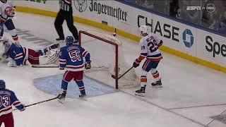 Igor Shesterkin makes unreal save on Fasching vs Islanders (12 apr 2024)