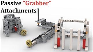 4 levels of "Grabber" Attachments for FLL