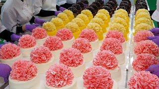 Colorful and pretty! Cake & Dessert mass production BEST 5 / Cake Dessert Factory