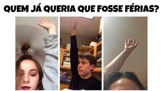 4 HORAS!! MEMES EM IMAGENS ENGRAÇADOS - Quem já queria que fosse férias?