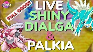 SHINY DIALGA & PALKIA! SHINY LEGENDARY POKEMON REACTION - SINNOH LEGENDARY POKEMON - DIAMOND & PEARL