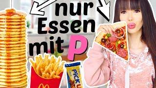 24 Stunden nur Essen mit P essen  Popcorn, Pfannkuchen, ... | ViktoriaSarina