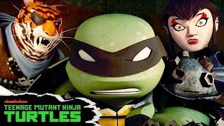 Can the Ninja Turtles and Karai Defeat Tiger Claw?  | "Broken Foot" Full Scene | TMNT