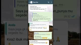 chat wa ajak wik wik dengan ibu kos #shorts