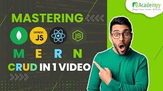 Mastering MERN: Step-by-Step Guide to Full CRUD Operations in One Video | MERN Stack Tutorial