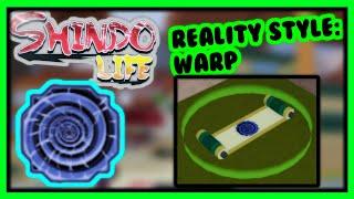 Reality Style: Warp Location + Showcase (Shindo Life)