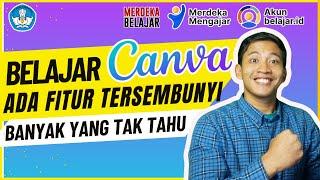 Cara menggunakan canva untuk Pemula PART 2 | ADA FITUR TERSEMBUNYI  POWERFULL