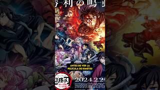 MIRA ESTO ANTES VER LA NUEVA PELÍCULA DE KIMETSU NO YAIBA!!!!