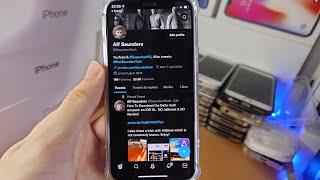 ANY iPhone How To Turn ON Dark Mode on Twitter app!