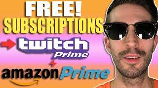 How To Get Free Prime Subscriptions | Twitch