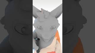 how vrchat avatars are actually made! Blender animation #short