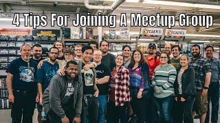 4 Tips For Joining A Meetup Group