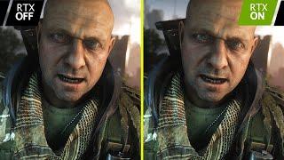 Crysis 3 Remastered Ray Tracing On vs Off Graphics Comparison