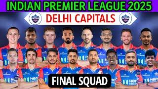 IPL 2025 Delhi Capitals New Squad | Delhi Team Squad 2025 | DC Team Full Squad | DC Team 2025